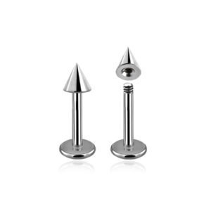 Surgical steel labrets