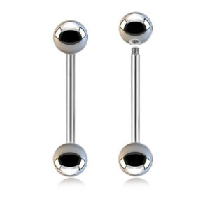 surgical steel barbell