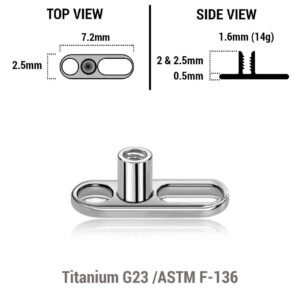 titanium-g23-dermal-anchor-base-plate-length-7mm-2-holes-16mm-14g-tdb14x3__44092