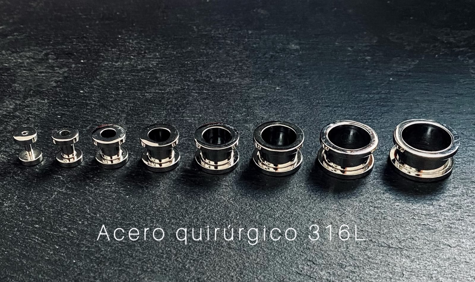 SFTSE Surgical Steel 316 L plugs